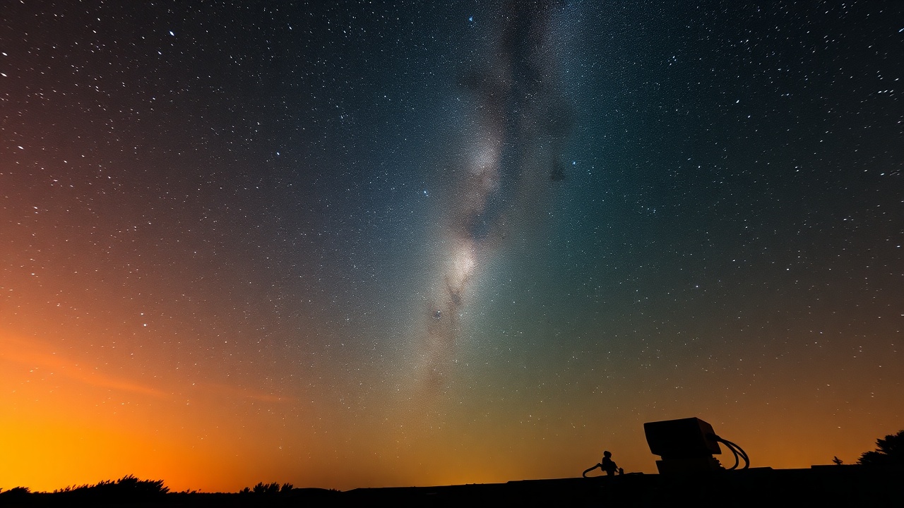 Milky Way core, wide-field